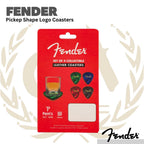 Fender Picked Shape Logo Coasters