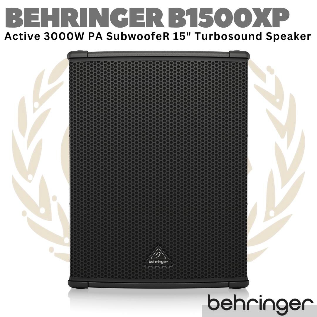 BEHRINGER EUROLIVE B1500XP Active 15" 3000W PA Subwoofer | Sub Aktif