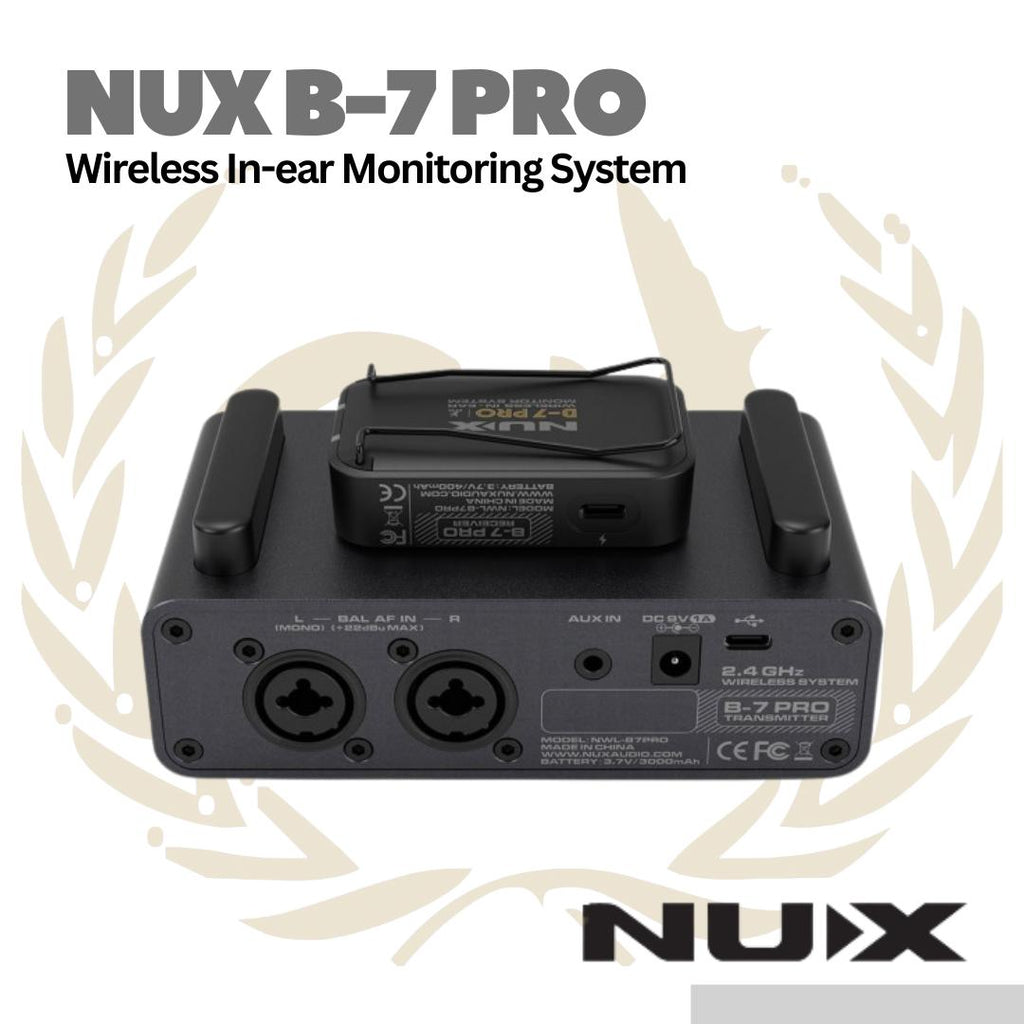 NUX B7 PRO B-7 Wireless In Ear Monitoring System | IEM Monitor
