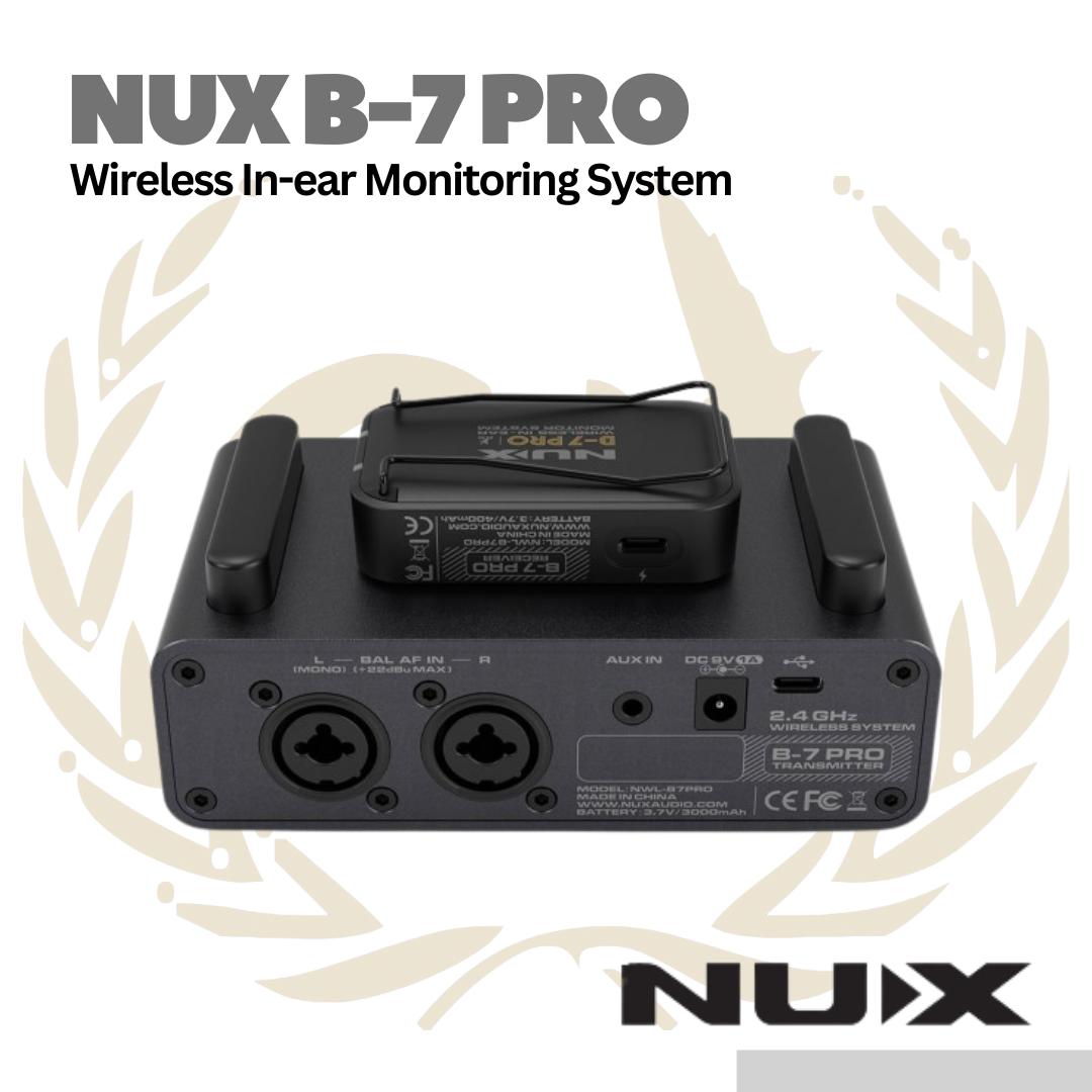 NUX B7 PRO B-7 Wireless In Ear Monitoring System | IEM Monitor