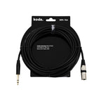Koda Essential KBCXTM XLR Male to TRS 1/4 inch Balanced Cable - Kabel TRS XLR