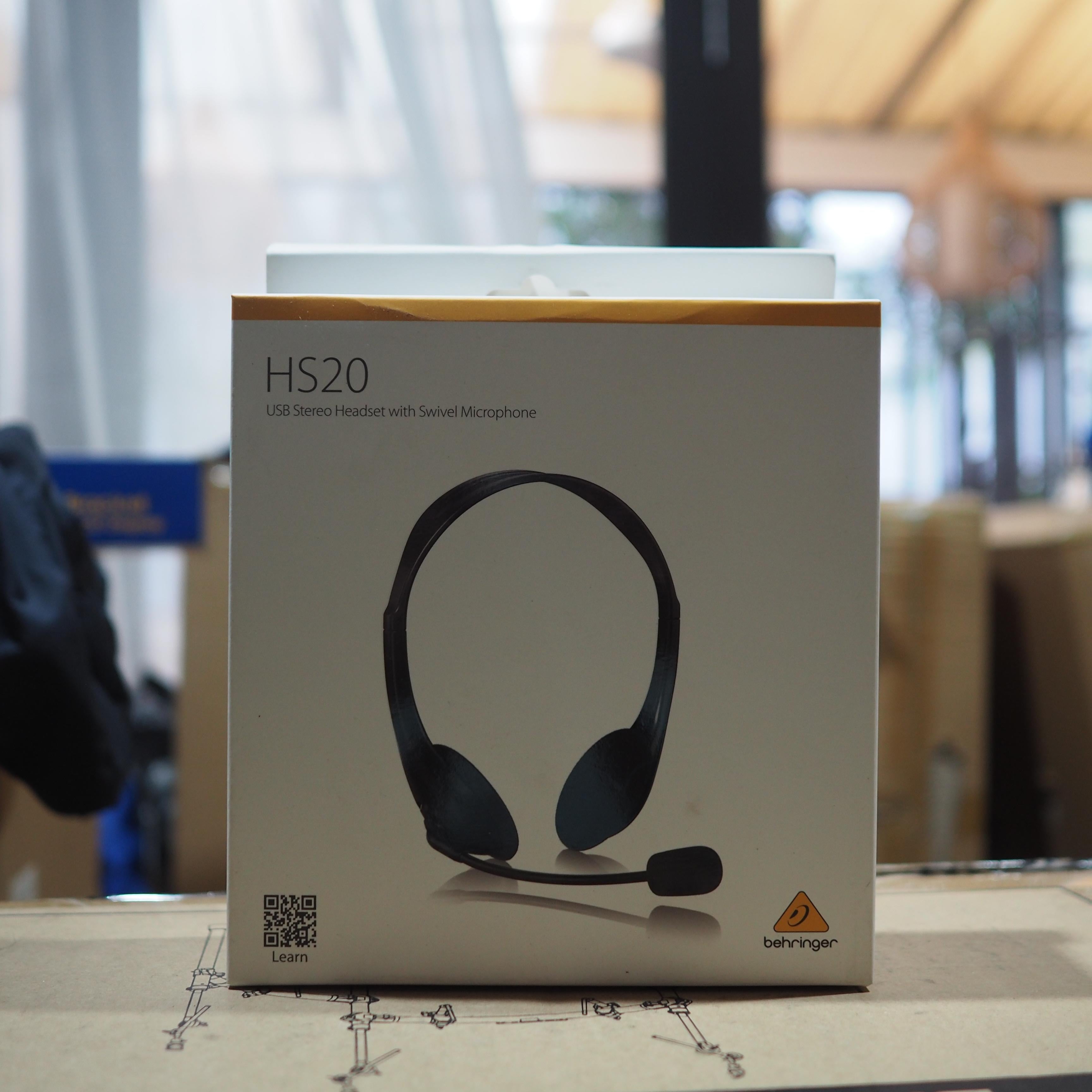 BEHRINGER HS20 Stereo USB Headset With Microphone | Headphone
