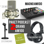 PAKET PODCAST 2 MAONOCASTER AM100 PLUS MIC