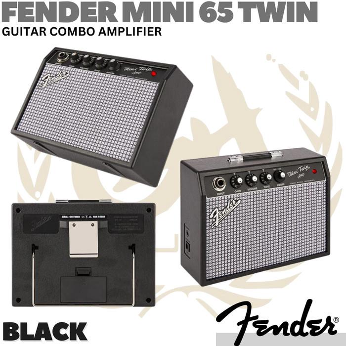 Fender Mini 65 Twin Amplifier | Speaker Gitar Elektrik Spiker