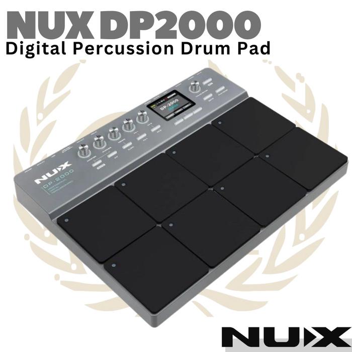 NUX DP2000 Digital Percussion Electric Drum Pad | Elektrik DP-2000 Asli Original