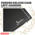 Fender Deluxe Left-Handed Strat/Tele Guitar Case - Hardcase Gitar Listrik Elektrik