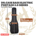 Dr Case Portage 2.0 Series Bass Electric Gigbag - Tas Softcase Bass Elektrik Gig Bag Original Asli