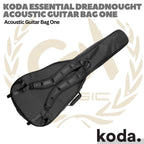 Koda Essential Dreadnought Acoustic Guitar Bag ONE - Gigbag Akustik