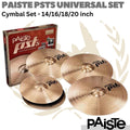 PAISTE PST5 UNIVERSAL Cymbal Set | Simbal 14, 16, 18, 20 inch PST 5