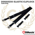 DiMarzio DD2300 Elastic ClipLock Guitar Strap - Strep Gitar Bass