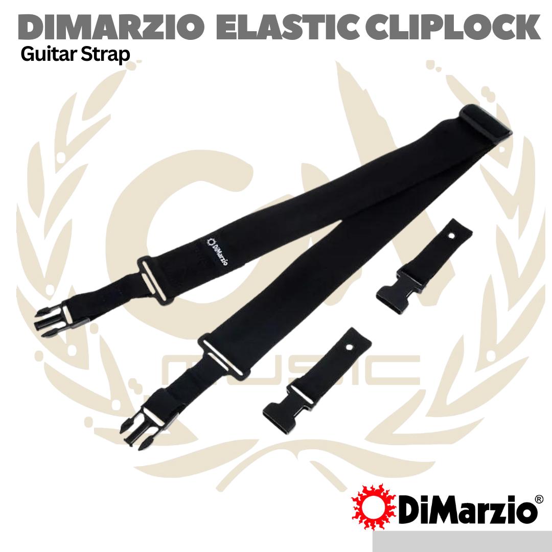 DiMarzio DD2300 Elastic ClipLock Guitar Strap - Strep Gitar Bass