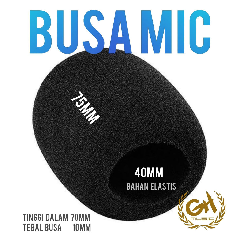 BUSA MIC WIND SHIELD FOAM CONDENSER MICROPHONE