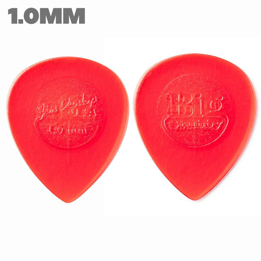 DUNLOP BIG STUBBY Heavy Guitar Picks | Pik Gitar isi 6 1.0 2.0 3.0 mm