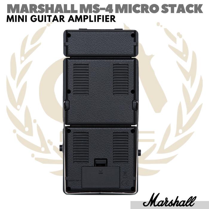 MARSHALL MS4 Micro Stack Mini Guitar Amplifier | Ampli Gitar Listrik