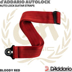 D'ADDARIO Auto Lock Nylon Guitar Strap | Strap Nilon Gitar