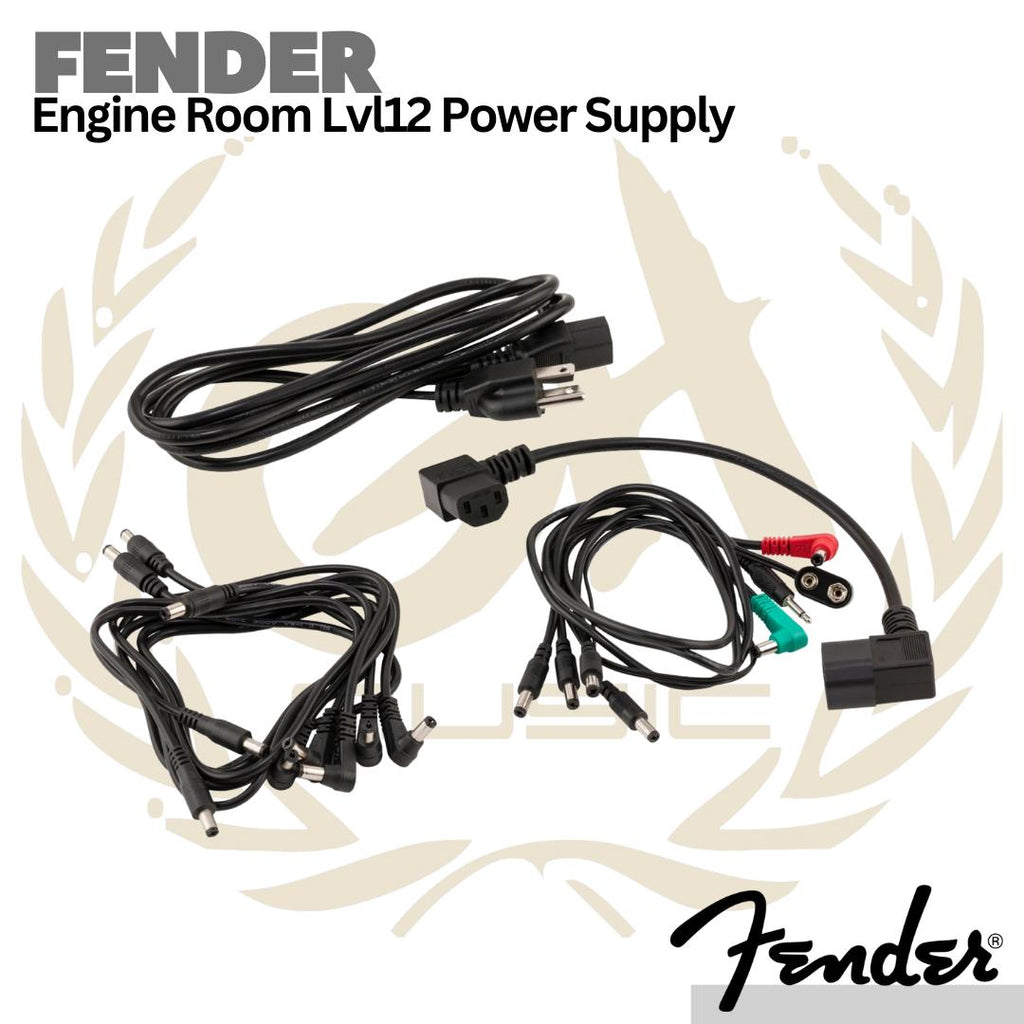 Fender Engine Room LVL12 Effect Power Supply - Adaptor Efek Multi