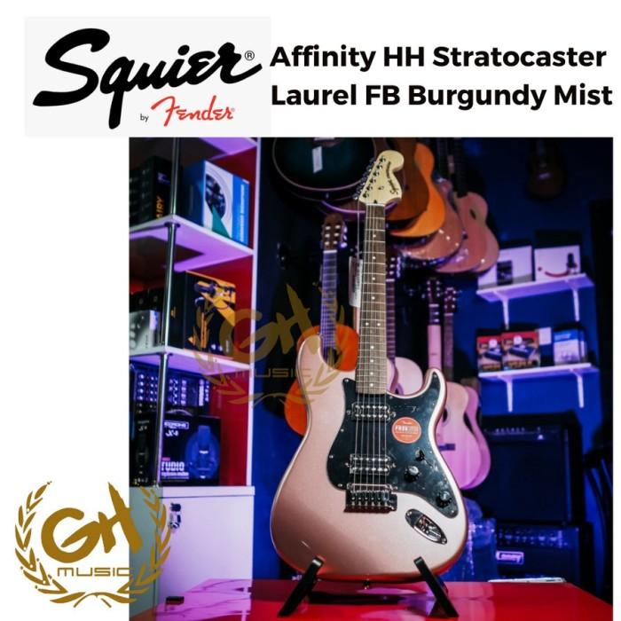 Squier Affinity HH Stratocaster Guitar, Laurel FB - Gitar Elektrik