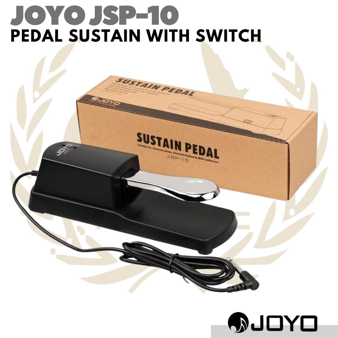 JOYO JSP10 Pedal Sustain Keyboard with Switch | JSP 10 piano kibord