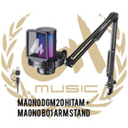 MAONO DGM20 Condenser USB Gaming RGB Microphone + Noise Reduction DM20