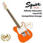 Squier Afinity Telecaster Electric Guitar Laurel FB Competition Orange