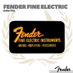 Fender Fine Electric Guitar Pick Tin, Assorted Gauge, 12-Pack - Pick Gitar Bass