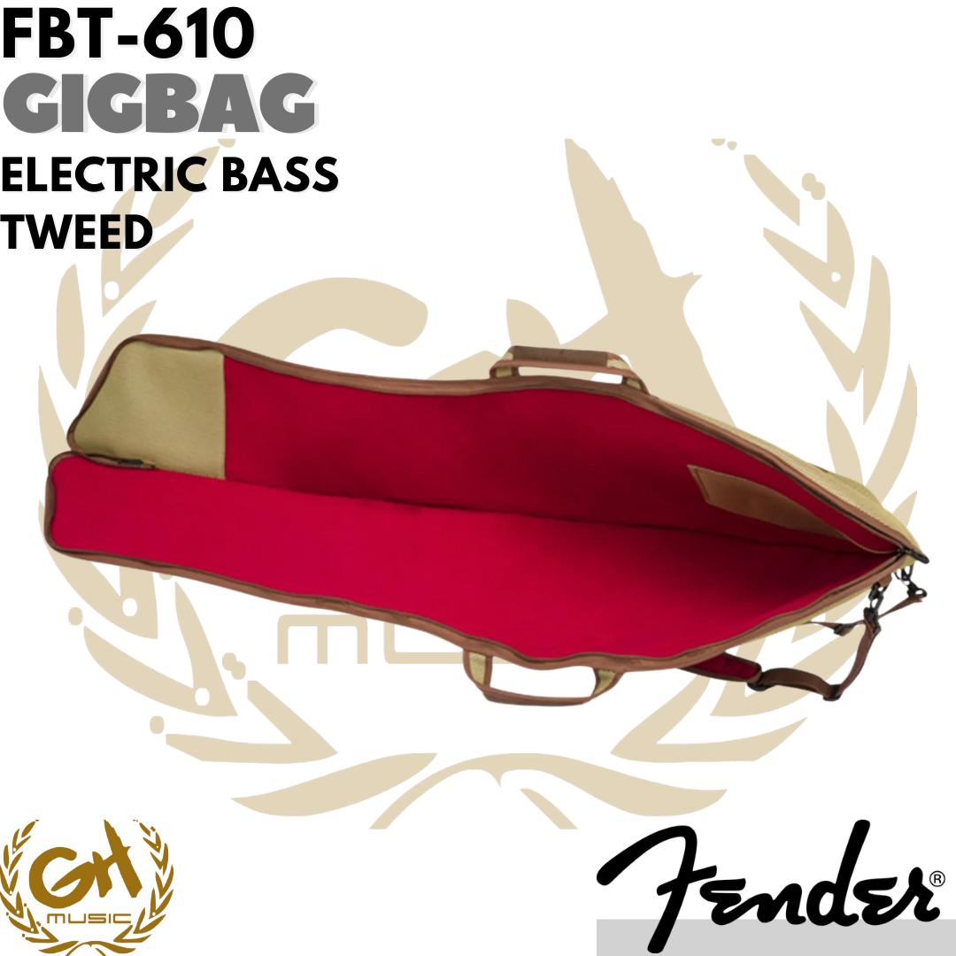 Fender FBT610 Electric Bass Gig Bag, Softcase FBT 610