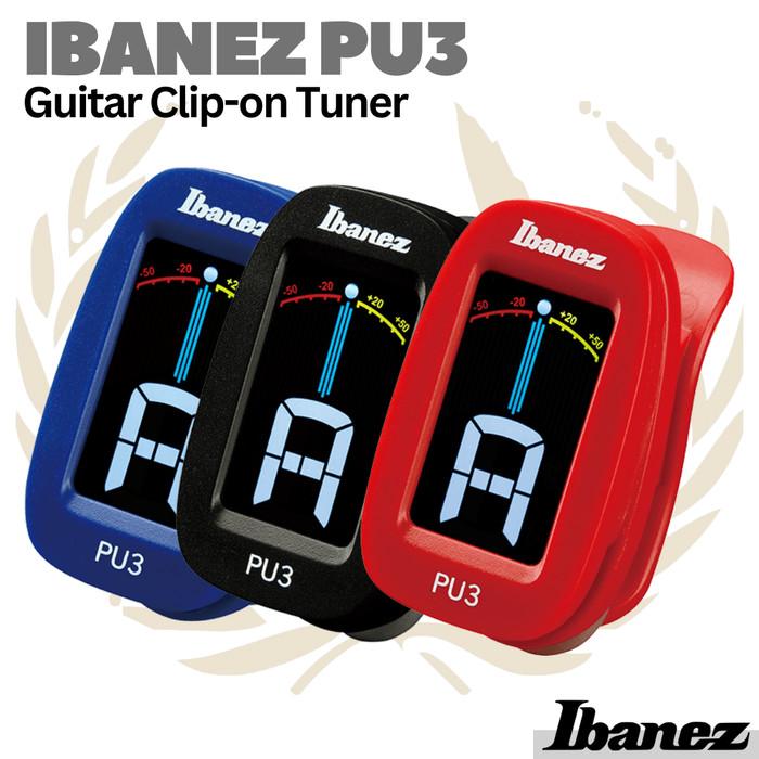 IBANEZ PU3 Guitar Clip-on Tuner | Gitar bass