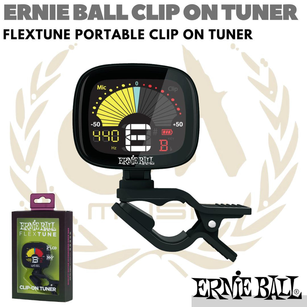 ERNIE BALL Flextune Portable Clip-on Tuner