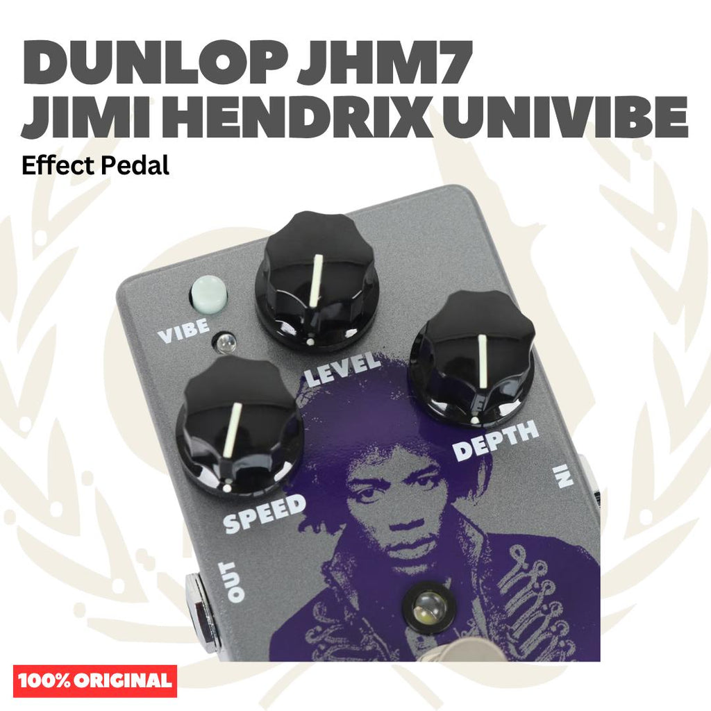 Dunlop JHM7 Jimi Hendrix Univibe Chorus/Vibrato Effect Pedal - Efek Pedal Gitar