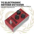TC ELECTRONIC NETHER OCTAVER CLASSIC ALL-ANALOG OCTAVER GUITAR PEDAL - EFEK GITAR BASS PEDAL