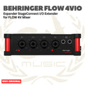Behringer FLOW 4VIO Expander StageConnect I/O Extender