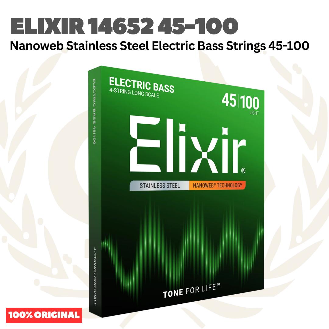 ELIXIR 14652 Nanoweb Long Scale Electric Bass Strings 45-100 | Senar