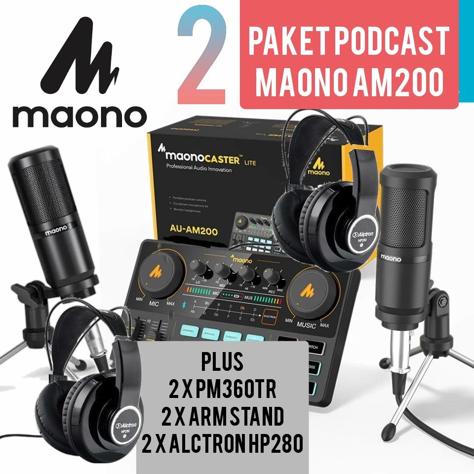 MAONOCASTER AM200 PLUS MICROPHONE MAONO PM360TR