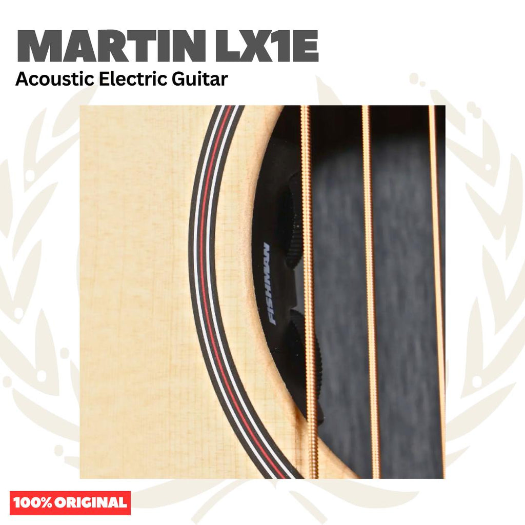Martin LX1E Litte Martin Acoustic Electric w/Bag - Gitar Akustik Elektrik