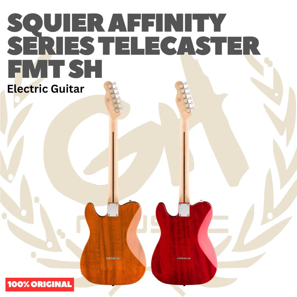 SQUIER Affinity Series Telecaster FMT SH Electric Guitar - Gitar Listrik Elektrik Flame Maple Top Original Asli