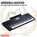 MEDELI AKX10 61-Keys Arranger Digital Workstation Keyboard Portable - AKX-10 Keyboard Original Asli