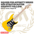 Squier FSR Affinity Series Stratocaster HSS Electric Guitar - Gitar Listrik Elektrik Original Asli