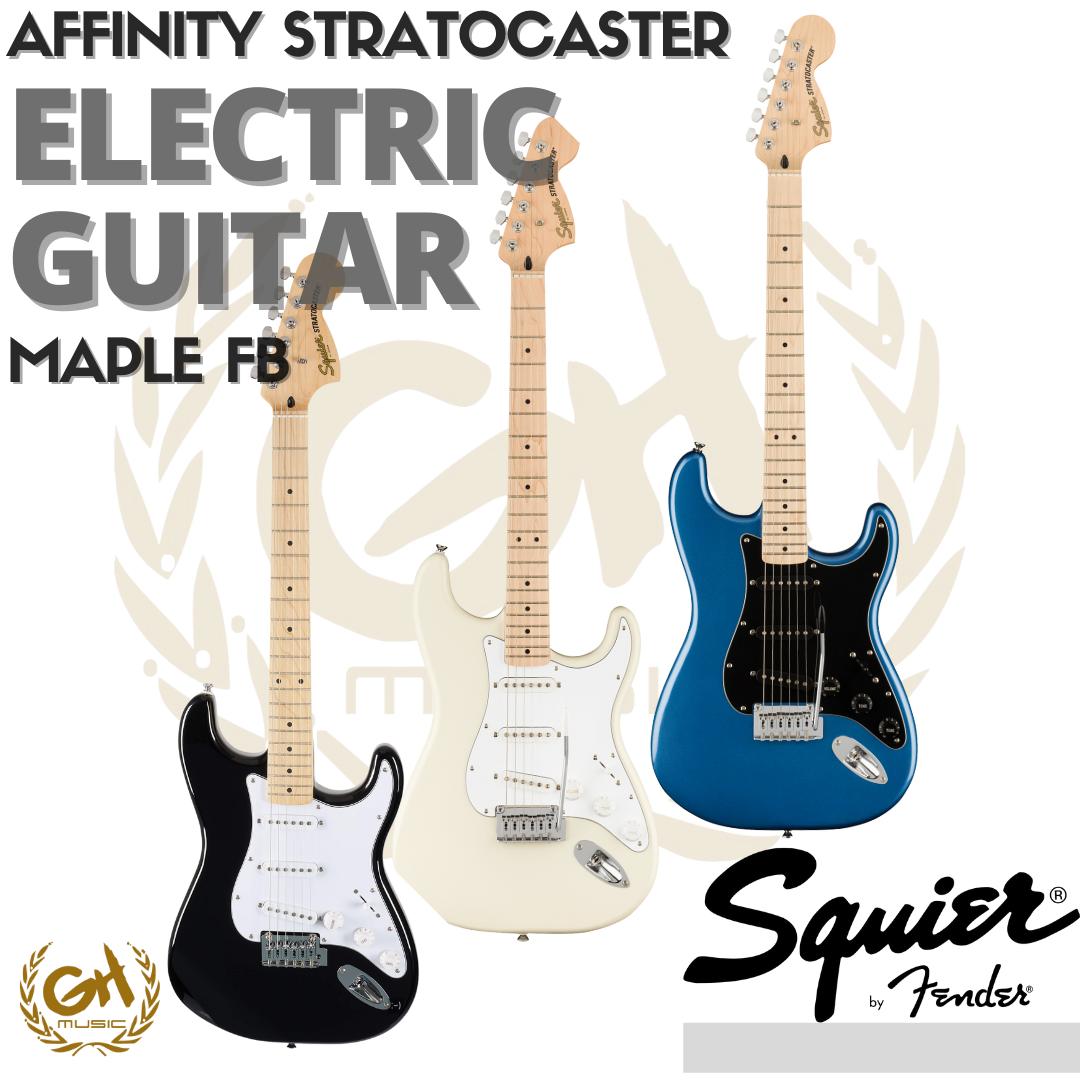 Squier Affinity Stratocaster SSS Maple FB Electric Guitar