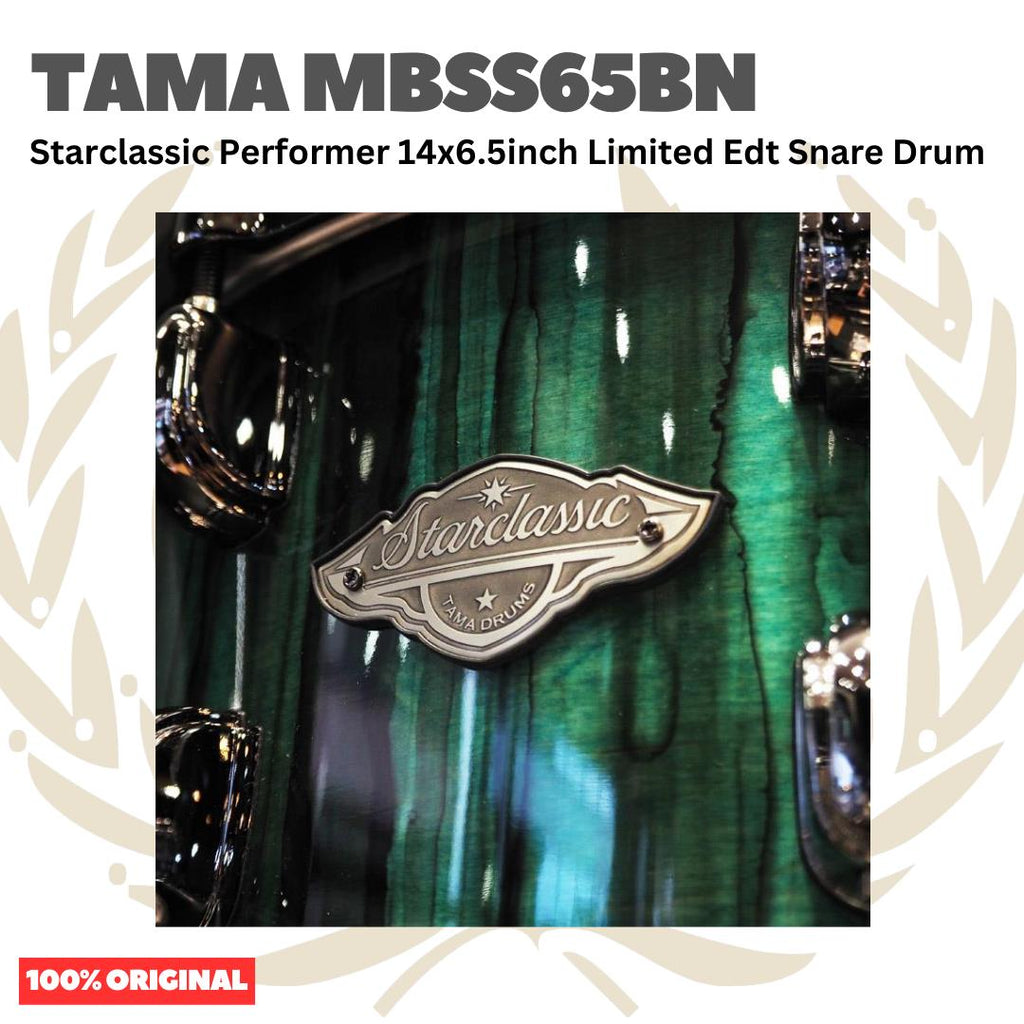 TAMA MBSS65BN 14x6.5inch Starclassic Performer Snare Drum - Senar Drum | MBSS 65 BN