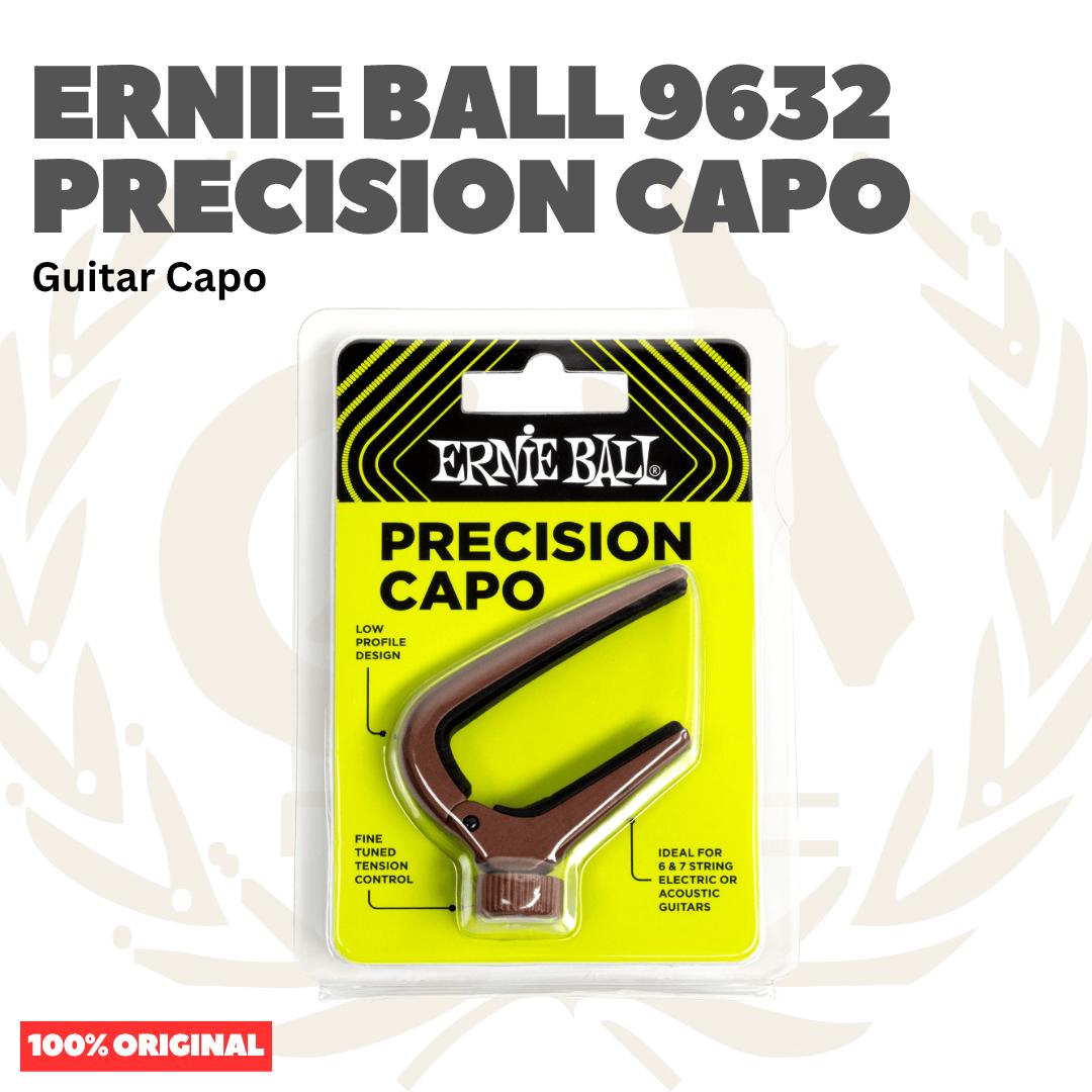 Ernie Ball Precision Capo 9632 Guitar Capo, Bronze - Kapo Gitar | P09632