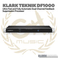 Klark Teknik DF1000 Ultra-Fast And Fully Automatic Dual-Channel Feedback Suppression Processor