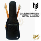DOUBLE GIGBAG NB PRO ELECTRIC GUITAR & ELECTRIC GUITAR - TAS GITAR ELEKTRIK DOUBLE GIG BAG
