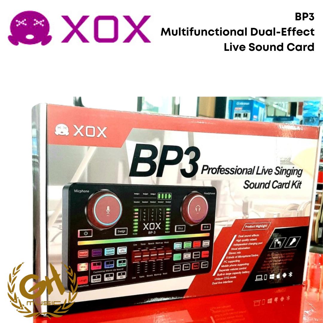 MIXER PODCAST XOX BP3 RECORDING SMULE KARAOKE