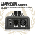 TC Helicon Ditto Mic Looper - Efek Gitar Bass Pedal
