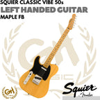 Squier Classic Vibe 50s Telecaster Left-Handed, Maple FB - GITAR KIDAL