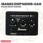 Ibanez EWP16EWB-GAO Acoustic-Electric Guitar w/Bag, Galaxy Aqua Open Pore - Gitarlele Ukulele Tenor 6-String