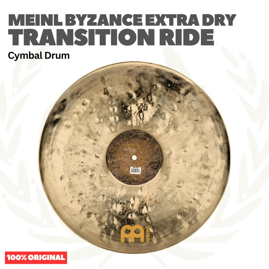 MEINL B21TSR Byzance Extra Dry Transition Ride Cymbal 21 inch - Simbal Drum