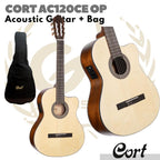 CORT AC120CE Acoustic Electric Nylon Guitar | Gitar Akustik Elektrik