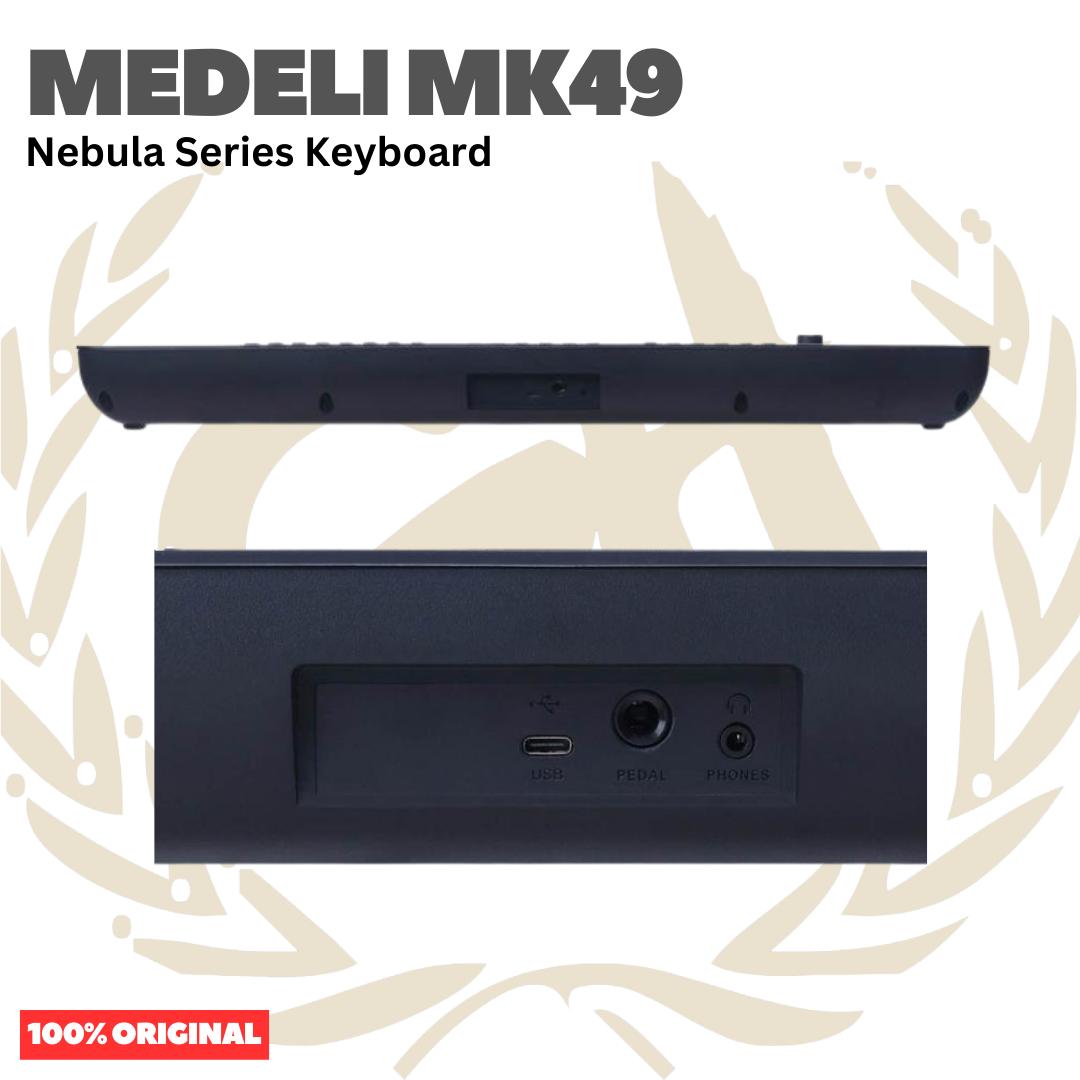MEDELI MK49 49-Keys Nebula Series Keyboard Portable - MK-49 Keyboard Original Asli
