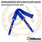 DiMarzio DD2200 Nylon ClipLock Quick Release 2Inch Guitar Strap